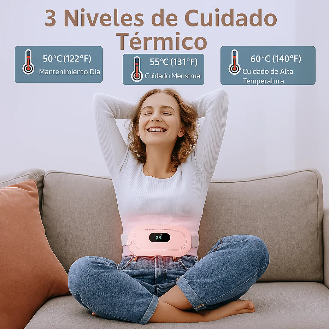 Guatero calentador menstrual eléctrico