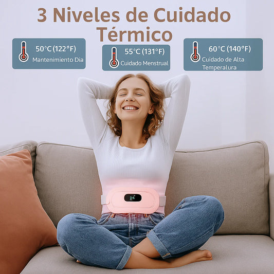 Guatero calentador menstrual eléctrico